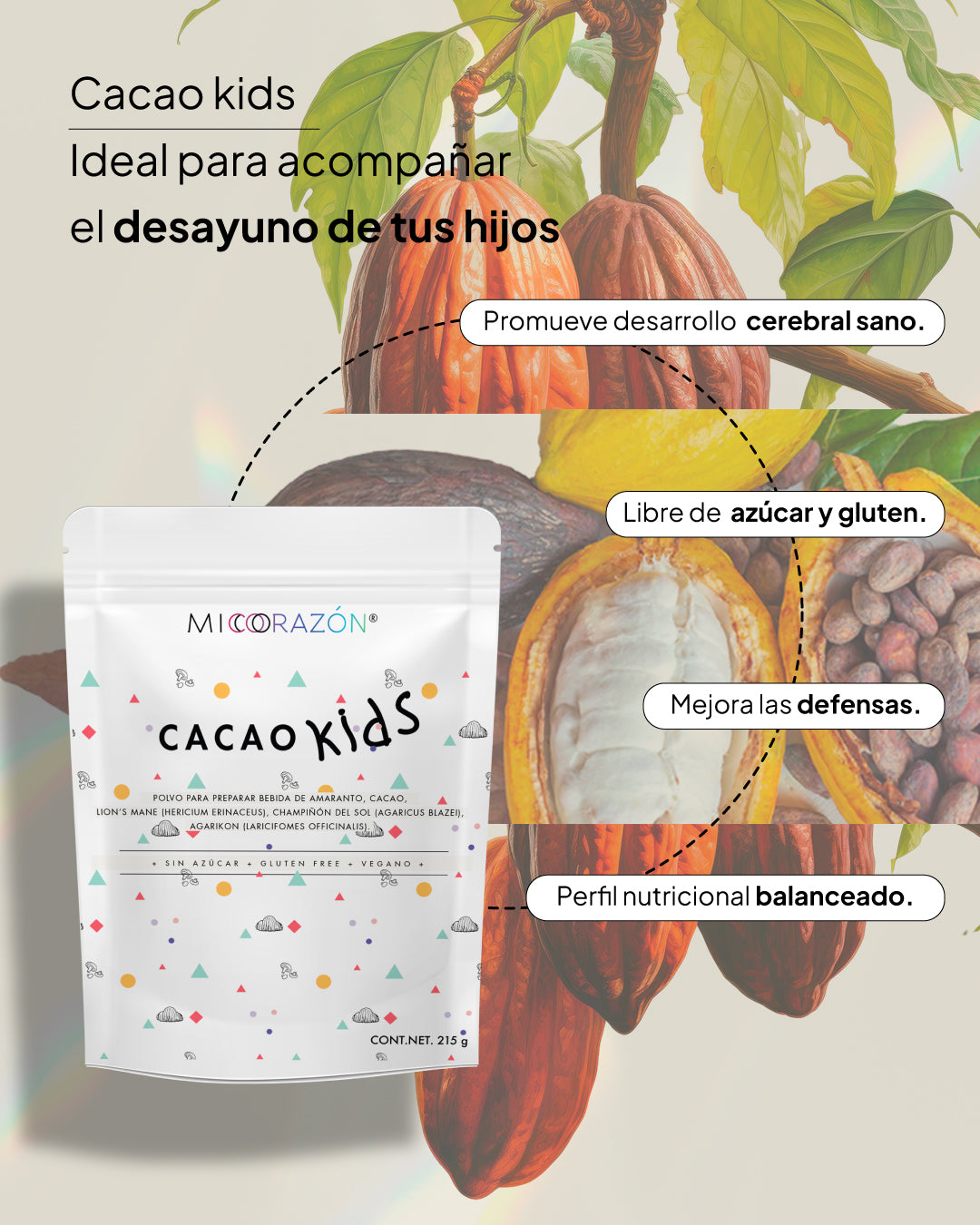Cacao Kids | Nutrición Balanceada para los Pequeños