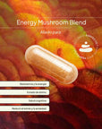 Energy Mushroom Blend - 90 cápsulas