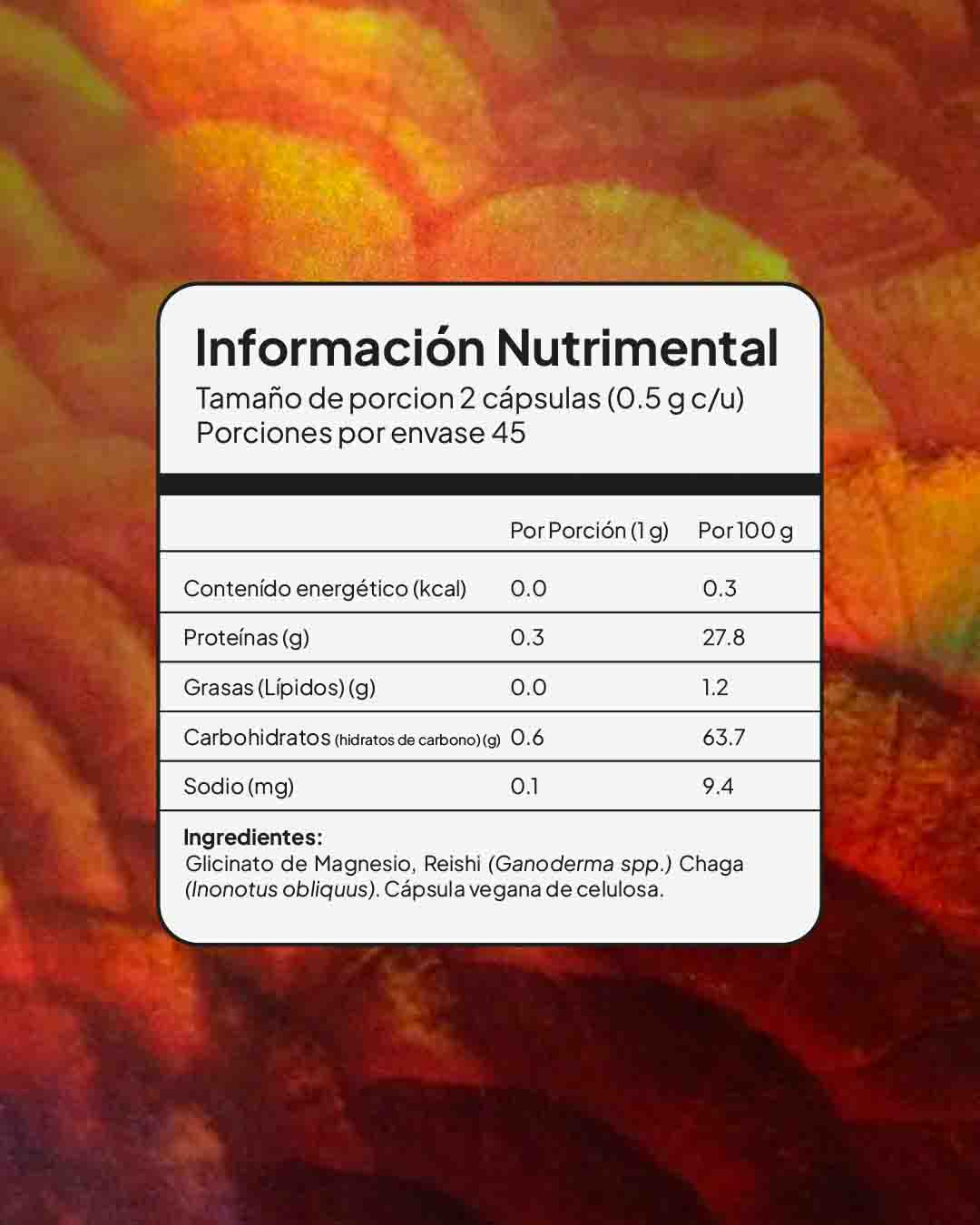 Energy Mushroom Blend - 90 cápsulas